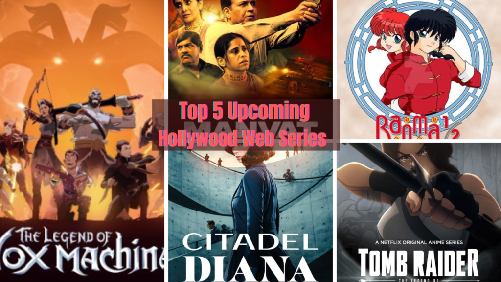 Top 5 Upcoming  Hollywood Web Series ( google )