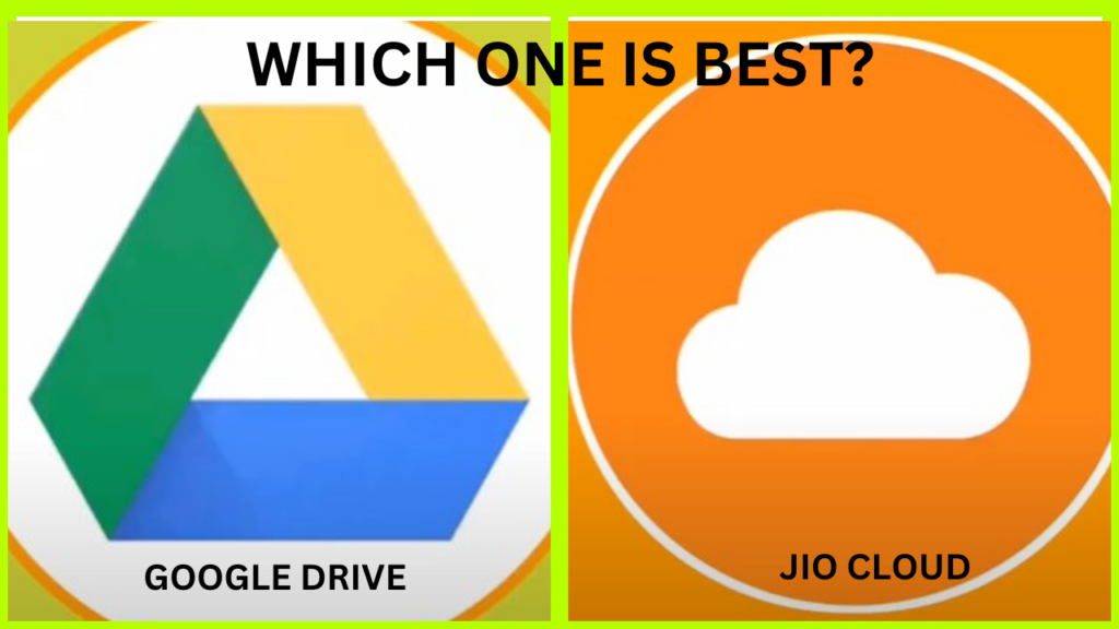 Jio Cloud replace Google Drive and Apple iCloud?