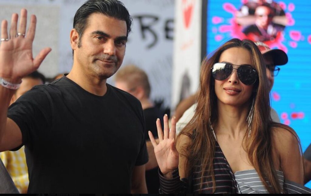 Malaika Arora with ex Husband (source Twitter x )