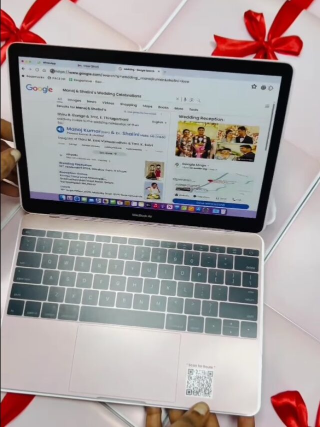 शादी का कार्ड है या apple  की MacBook  इसे देखकर लोग  रह गए हैरान