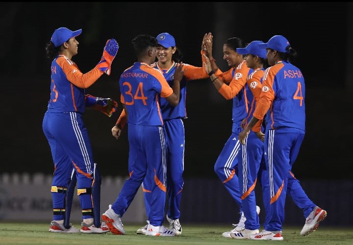 India Women Claim Victory in T20 (twitter x)