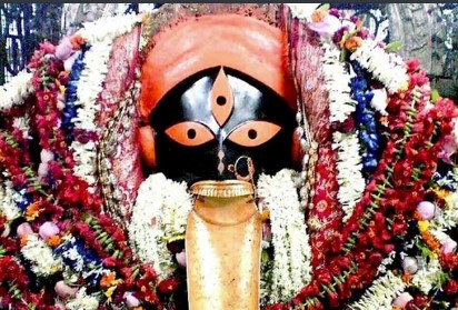 Dakshina Kali, Kalighat, West Bengal 
 shakti Peeth ( google )