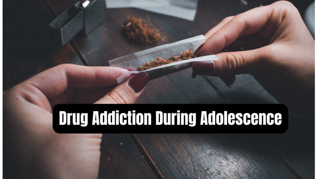 Drug Addiction During Adolescence ( canva )