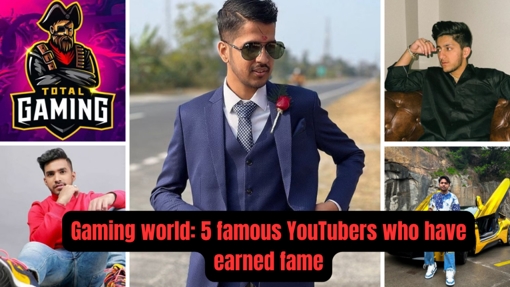 Gaming world: 5 famous YouTubers who have earned fame ( canva )