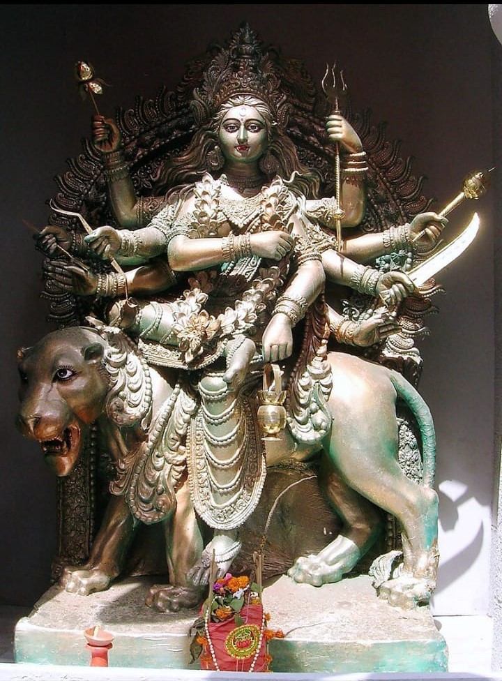 chandraghanta  Nine Forms of Maa Durga ( twitter x)