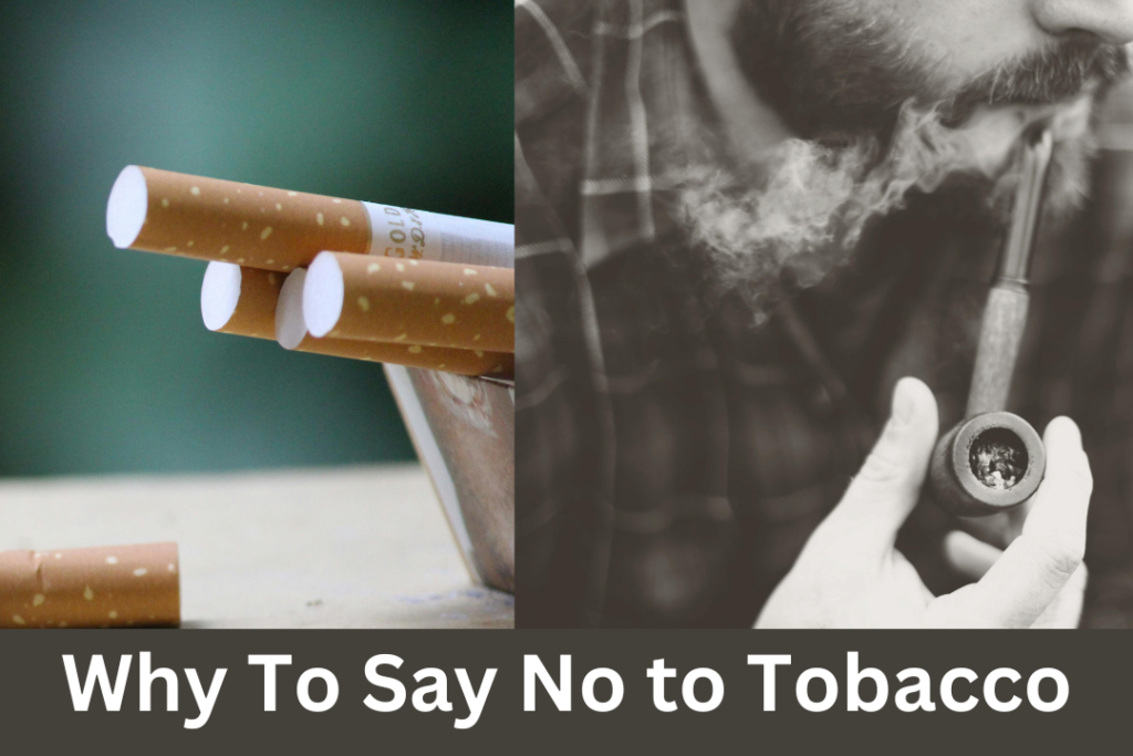 Why To Say No to Tobacco