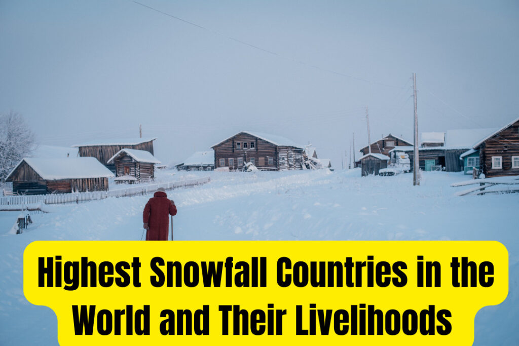 Highest Snowfall Countries in the World and Their Livelihoods 