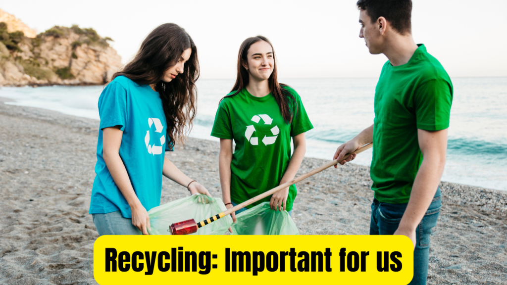 Recycling: Important for us ( canva )