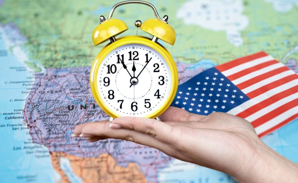 Daylight Saving Time at USA