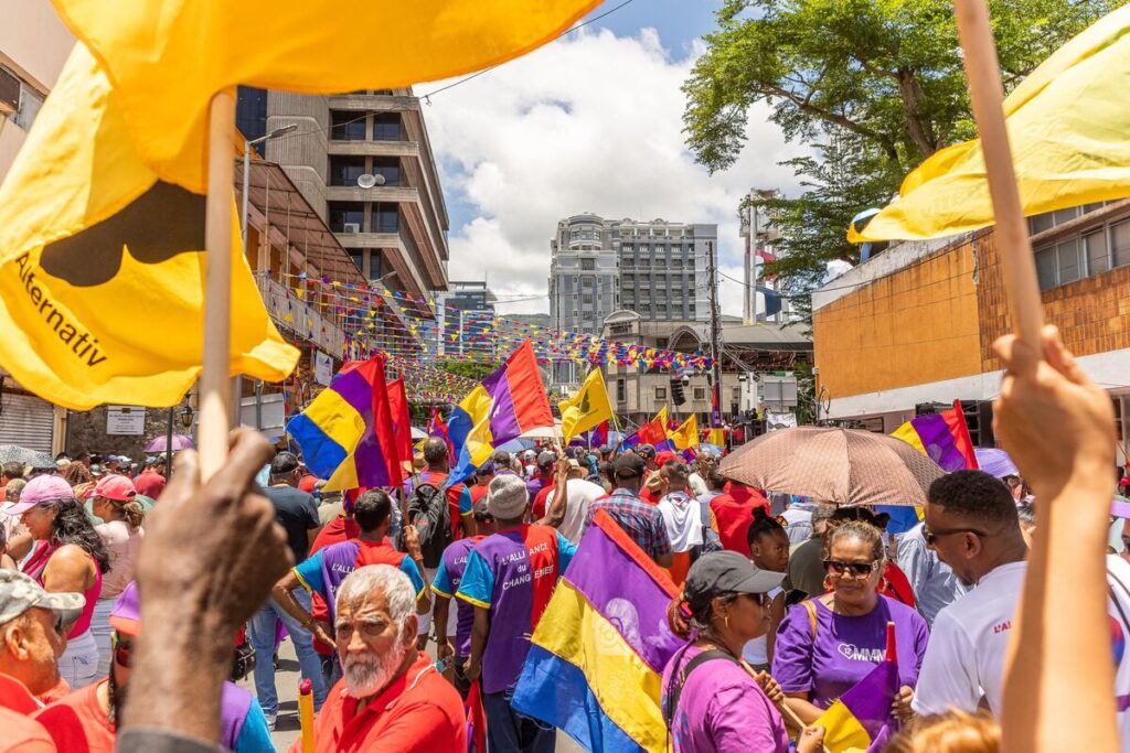 Opposition protects election result in Mauritius election